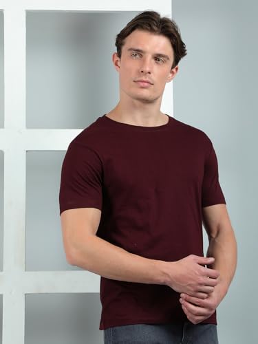 Image of Dollar Pack of 1 Cotton Solid Men Tshirt