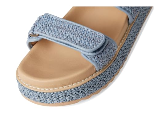 Steve Madden Steve Madden, Women, Bigmona, Blue Raffia, 8.5, Medium