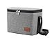 Aosbos Sac Isotherme Homme Portable Lunch Bag Business Glacière Souple Gris