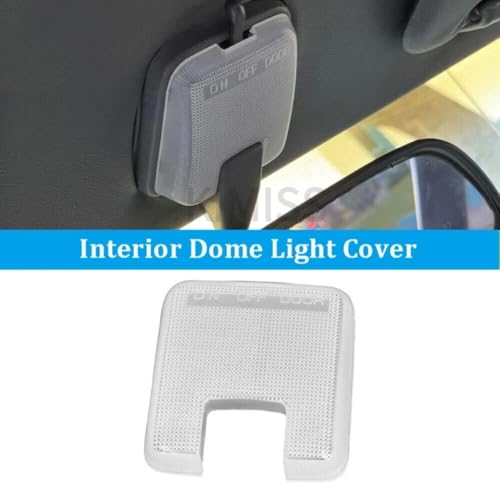Image of KIMISS Roof Dome Light Cover, 87834 89104 Interior Dome Light Lens Cover ABS Roof Dome for Pickup 1989 to 1995 Vintage Pickup Parts