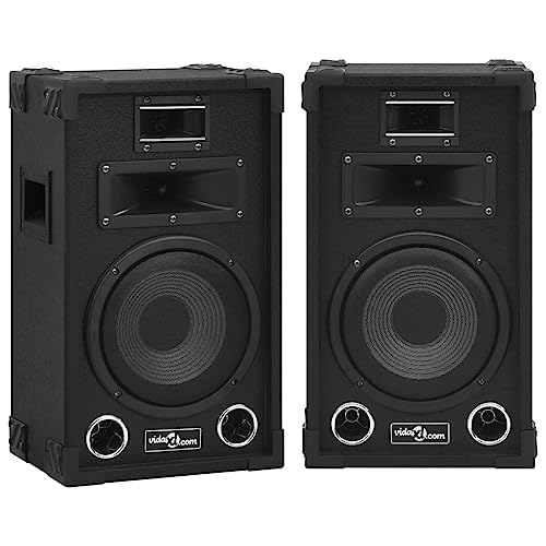 vidaXL Altoparlanti da Palco Hifi Professionali Passivi 2 pz 800W