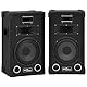 vidaXL 2X HiFi Bühnen Lautsprecher Passiv Professionell Eckenschutz Konzert Lautsprecherbox Bass Box Subwoofer Soundsystem Party Disco 800W