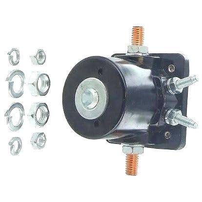 12V Starter Solenoid Relay Switch Compatible with Johnson OMC Evinrude Outboard Motor 383622 4-Terminal Marine Starter Solenoid Replacement for Sierra 18-5808,2PCS