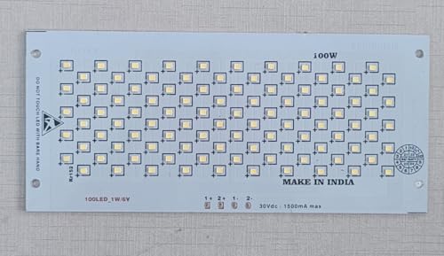 Image of 100W LED Flood Light PCB | Size 9 x 20 cm | for Repairing Street, Flood Light (Pack