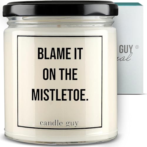 Bougie parfumée de soja Blame it on the mistletoe pour réveiller vos souvenirs