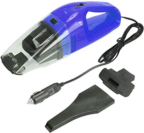 Image of NIKAVI Car Vacuum Cleaner Portable DC 12 Volt (Blue)Pack of 1