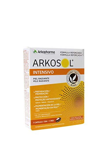 Arkopharma Arkosol Intensivo 30 pérolas 100 g, único (187267)
