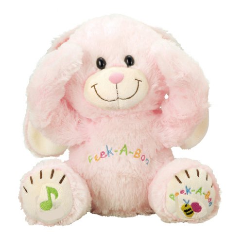 Amazon.co.jp: Peek-A-Boo Zoo うさちゃん ぬいぐるみ : おもちゃ