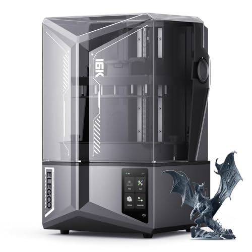 ELEGOO Saturn 4 Ultra 16K Resin 3D Printer with 10' 16K Mono LCD and...