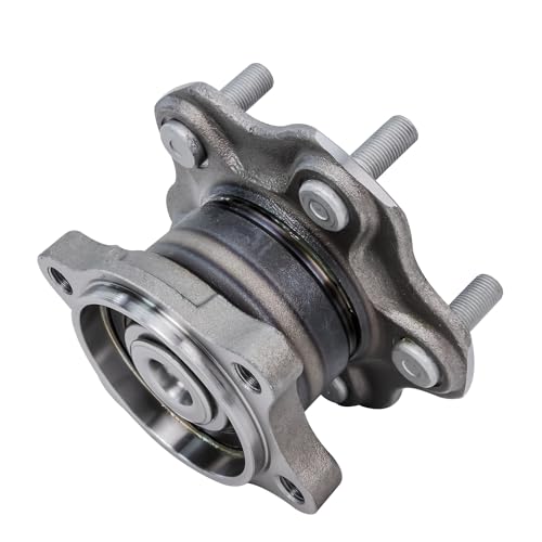 Image of Detroit Axle - FWD Rear Wheel Bearing Hubs for 02-06 Nissan Altima 04-08 Maxima 04-09 Quest, 2004 2005 2006 Wheel Bearing and Hubs Assembly Replacement Pair Hubs