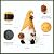LA Jolie Muse 11.3'' Solar Gnomes Garden Statues-Resin Bee Garden Gnomes Figurine Holding Honey Jar with Solar Lights, Outdoor Gnomes Decorations for Yard Patio Lawn Porch, Garden Gifts for Mom