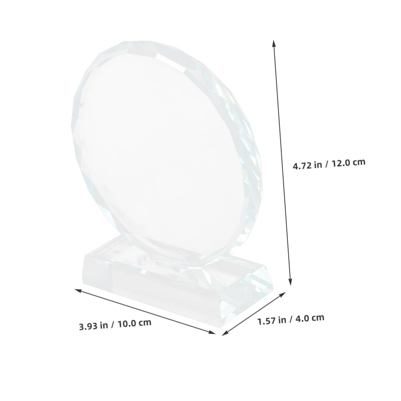 GALPADA Custom Engraved Trophy Crystal Award for Boys and Girls Sublimation Blank Funny Plaque for Halloween