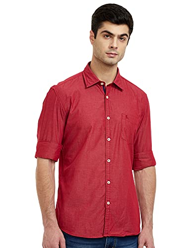Image of Parx Men's Slim Fit Casual Shirt