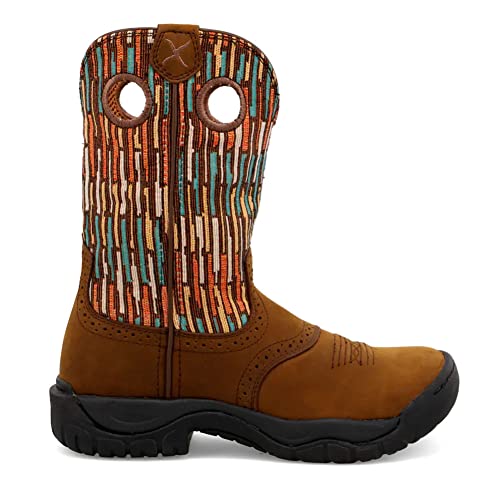 Image of Twisted X Women's 9 inch Pull On Soft Round Toe All Around Western Work Boot