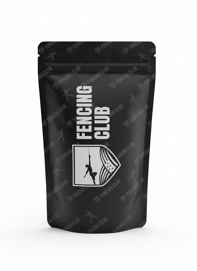 Fencing Club Fencing Foil/Saber Mask Cord, Elite Series, Head Wire Clamp Clip, Clear Wire, Competition Approved (2 Pack)