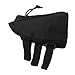 Rifle Buttstock Portable Adjustable Tactical Shell Holder Cheek Rest Pouch Holder Pack With Ammo Carrier Case Black