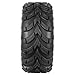 WEIZE 25x10x12 ATV Tires, All-Terrain UTV Tire 25x10-12, 6PR, 2PCS