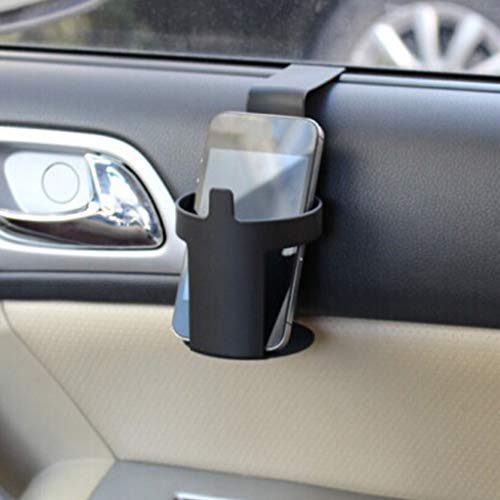 Portavasos de puerta negro para carro miniatura 3