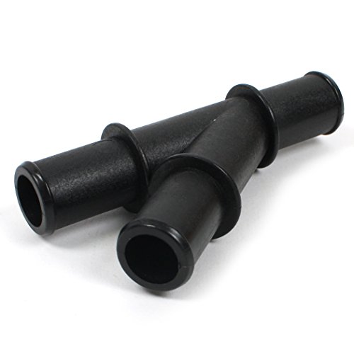 CNS HVAC Return Heater Y-Type Hose Splicer Connector Pipe Tube/Fitting Return Hose for Dodge/Chrysler 3.8L 230CID / 4.0L 241CID V6 Engine