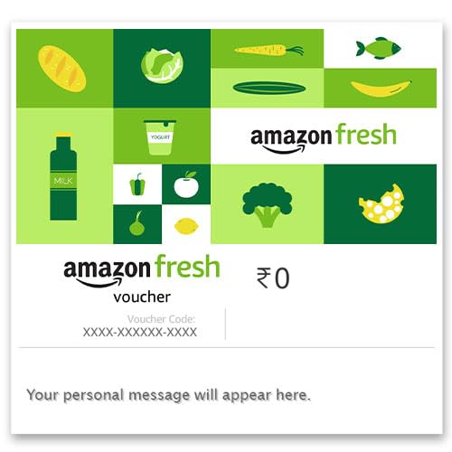 Amazon Fresh Voucher | Valid on Amazon Fresh products