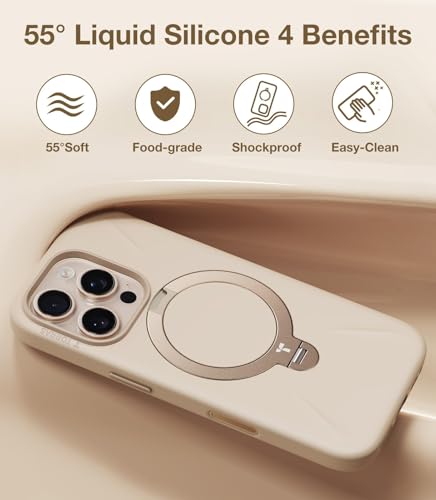 Étui iPhone 16 Pro silicone souple haute finition compatible MagSafe - 5