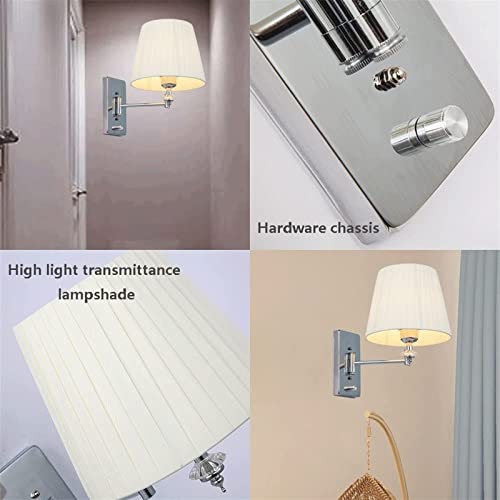 Lámparas granja modernas de pared LED con interruptor para iluminación de sala 6
