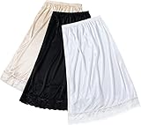 3 piezas de encaje de satén para mujer, Large