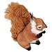 Hoopoocolor Simulati Squirrel, 6.3 Inch Model Statue Realistic Simulati Squirrel, Plush Material Suitable for Home Furnishing Garden Ornament Gifts for Kids