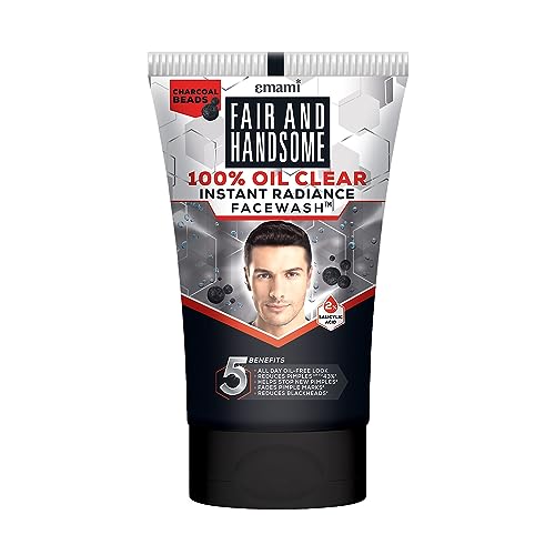 Smart And Handsome Face Wash, 100% Oil Clear, Fights Pimple and Pimple Marks, 100g
