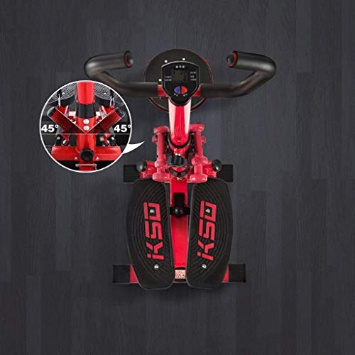 Image of Stepper Trainer Machine Glider Monitor Max Weight and Stride Stepper Home Mute Stepper Weight Loss Skinny Foot Pedal Machine Sports Climber