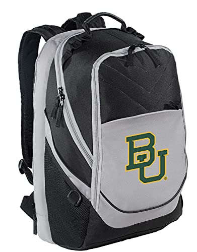 Image of Broad Bay Baylor Bears Backpack | Official BU Logo, Padded Laptop Computer Section, Premium 600 Denier Nylon Fabric,
