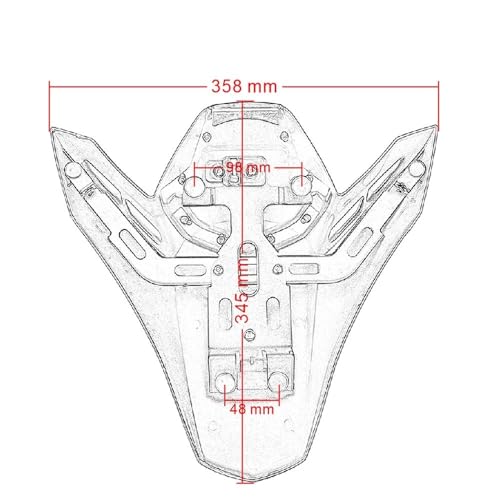 Capot solo Z900 carénage aérodynamique de section queue