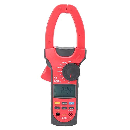 Pinza Amperimetrica Uni-t, Multímetro, pinza amperimétrica industrial UNI-T Rango automático Multímetro DC/AC para voltaje de corriente Mete(UT209)