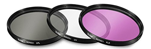 Kit de Filtros UV, Polarizador, FLD Vivitar 58m