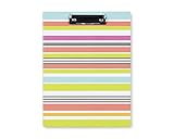 Blue Sky Clipboard Folio, Letter Size Paper Writing Pad Included, Hard Cover, 9.5