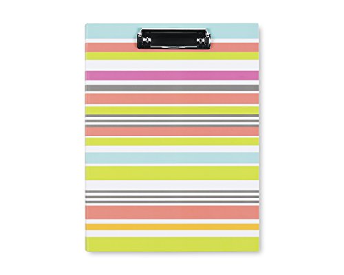 Blue Sky Clipboard Folio, Letter Size Paper Writing Pad Included, Hard Cover, 9.5