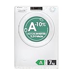 Candy Smart Pro Inverter Lavatrice SLIM 7 kg Carica Frontale, 85 x 60 x 45,4 cm (A x L x P), Motore Inverter Speed‑Drive, Wi‑Fi + Bluetooth, Classe Energetica A – CO4474TWM6/1‑S