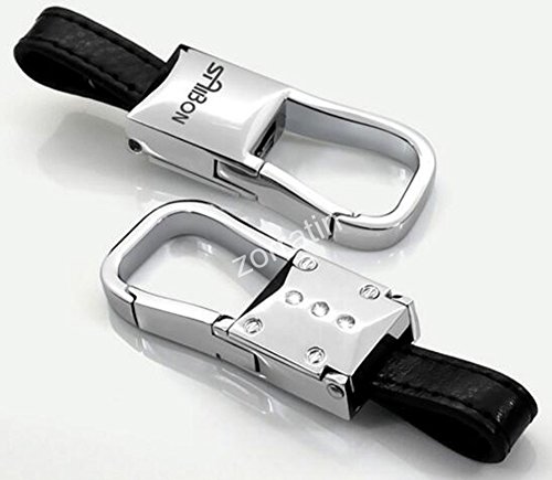 Leather Key Fob Cover W/Keychain For Cadillac Ats Cts Escalade Chevrolet Corvette C7 #TOP5