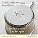 Anolon Ascend Hard Anodized Nonstick Sauce Pan/Saucepan and Lid - Good for All Stovetops (Gas, Glass Top, Electric & Induction), Dishwasher & Oven Safe with Stainless Steel Handle, 3 Quart - Bronze