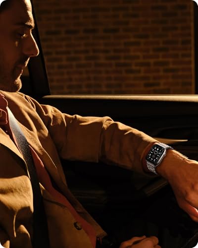 Image of EPULY Metal Band Compatible with Apple Watch Bands for Men 49mm 46mm 45mm 44mm 42mm, Business Stainless Steel Strap for iWatch Series 11 10 9 8 7 6 5 4 3 2 1, SE3 2 1, Ultra3 2 1, No Tools Required