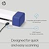 HP Small USB Document & Photo Scanner for Portable 1-Sided Sheetfed Digital Scanning, Model HPPS100, for Home, Office & Business, PC and Mac Compatible, HP WorkScan Software Included