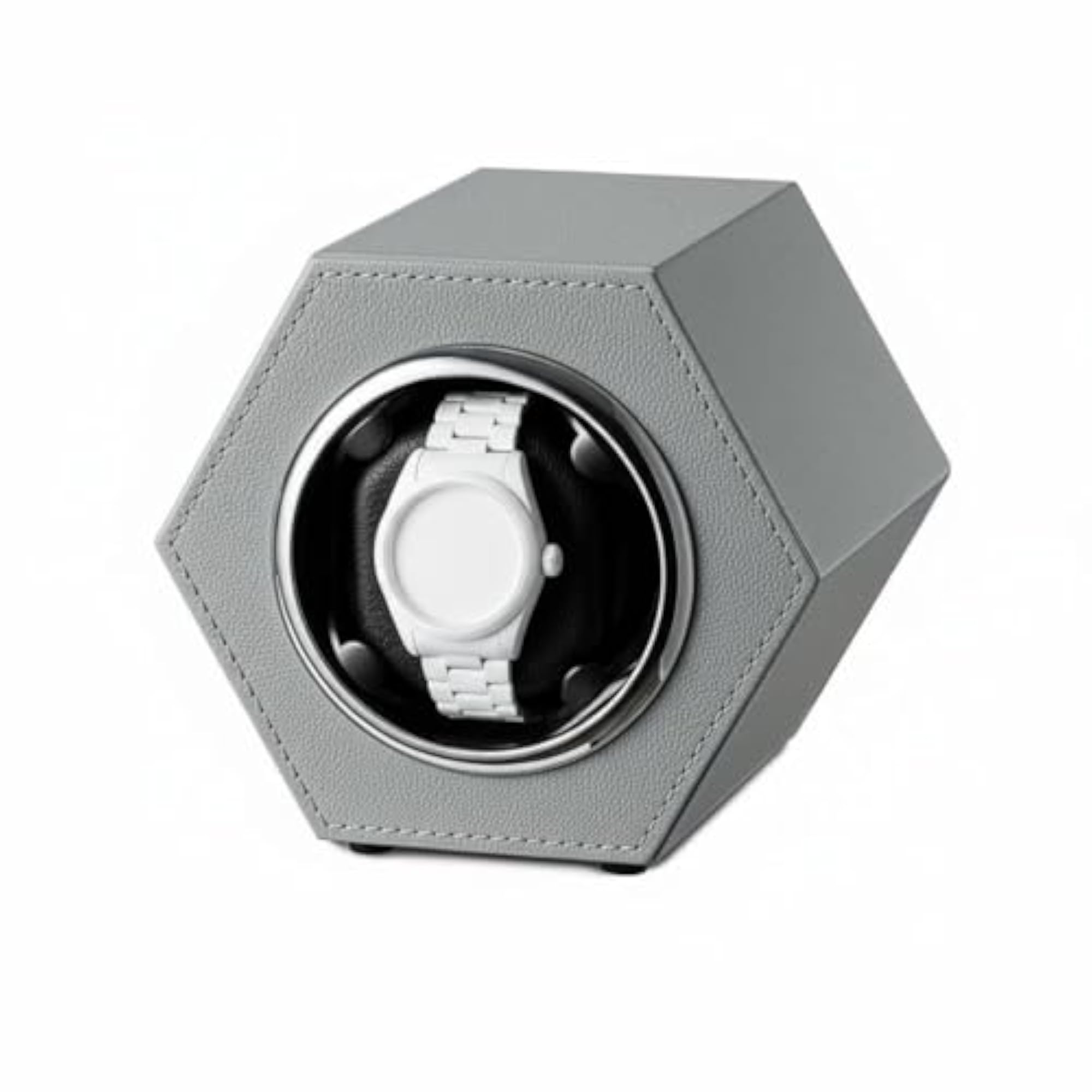 Single Timepiece Rotator Box, Stackable Design