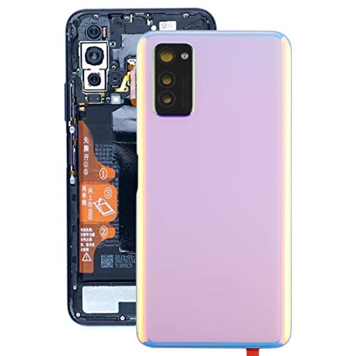 Batterie cache arrière avec lentille caméra pour Huawei Honor V30 blanc