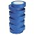 Lichamp 10-Piece Blue Painters Tape 1 inch, Blue Masking Tape Bulk Multi Pack, 1 inch x 55 Yards x 10 Rolls (550 Total Yards)