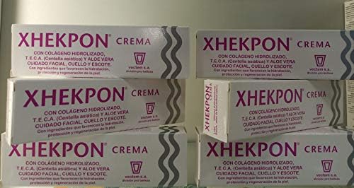 (6) 6 x Xhekpon Cream Face Care Halspflege (6 x 40ml)