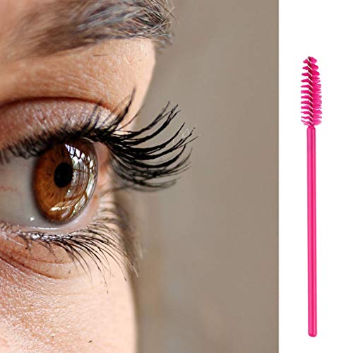 PIXNOR Conjunto de Escovas de Cílios para Extensões de Cílios Escovas de Rímel 200Pcs Escovas de Sob