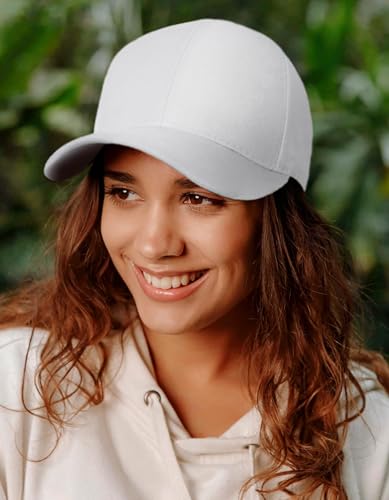 Image of Edoneery Men Women Baseball Cap-Low Profile Adjustable Washed Cotton Golf Dad Hat