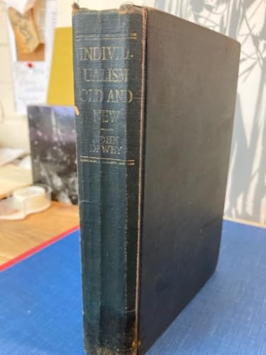 Individualism Old and New B0013MUTJG Book Cover