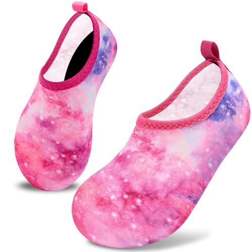 Image of VIFUUR Kids Water Shoes Girls Boys Quick Dry Aqua Socks for Beach Swim Outdoor Sports