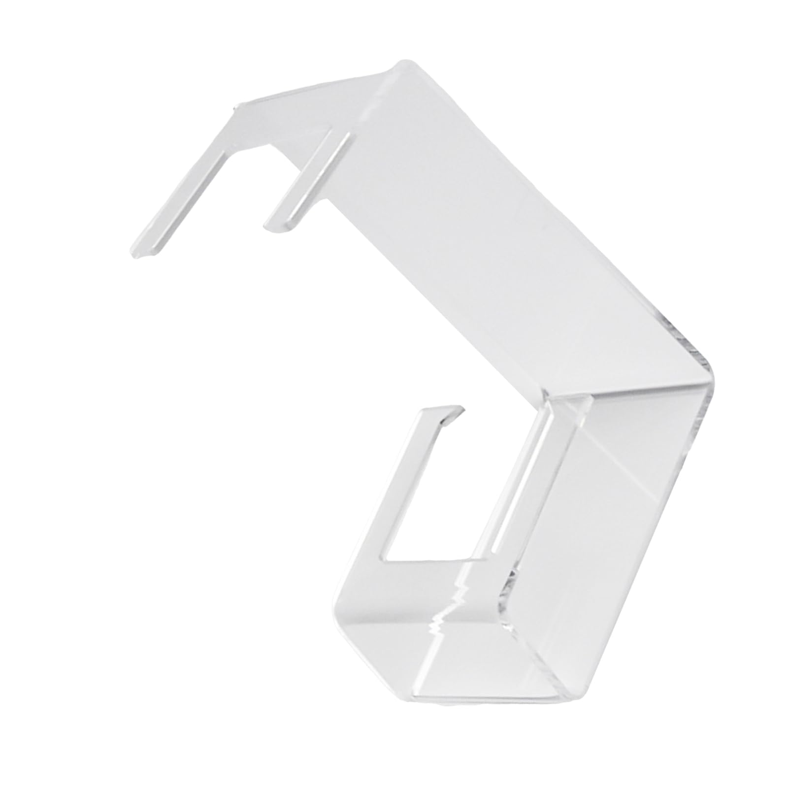 APGLSXY Portable Sturdy Acrylic Shelf Systems Accessory for Space Saving Storage of Cookbooks Picture Frames and Dishes Acrylic Display Stand